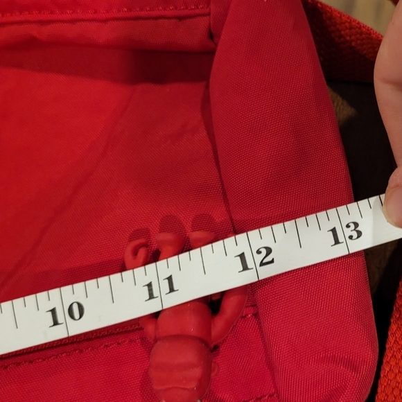 Kipling Angie Red Rouge Crossbody Purse Bag New With Tags! - Picture 9 of 10